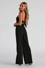 Sleek And Stylish Crepe Jumpsuit