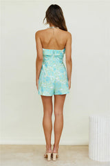 Parisian Dreams Romper Blue