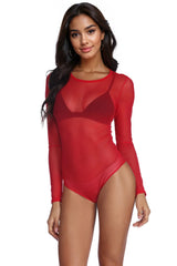 Love's A Mesh Bodysuit