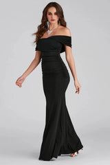 Layne Off-The-Shoulder Mermaid Formal Dress