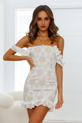 Addison Dress White