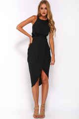 Call Me All Night Dress Black