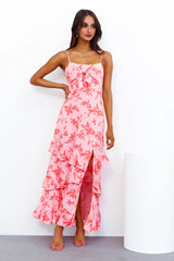 Carefree Times Maxi Dress Pink