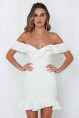 Carrying Your Love Dress White