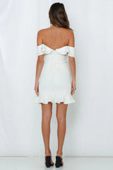 Carrying Your Love Dress White