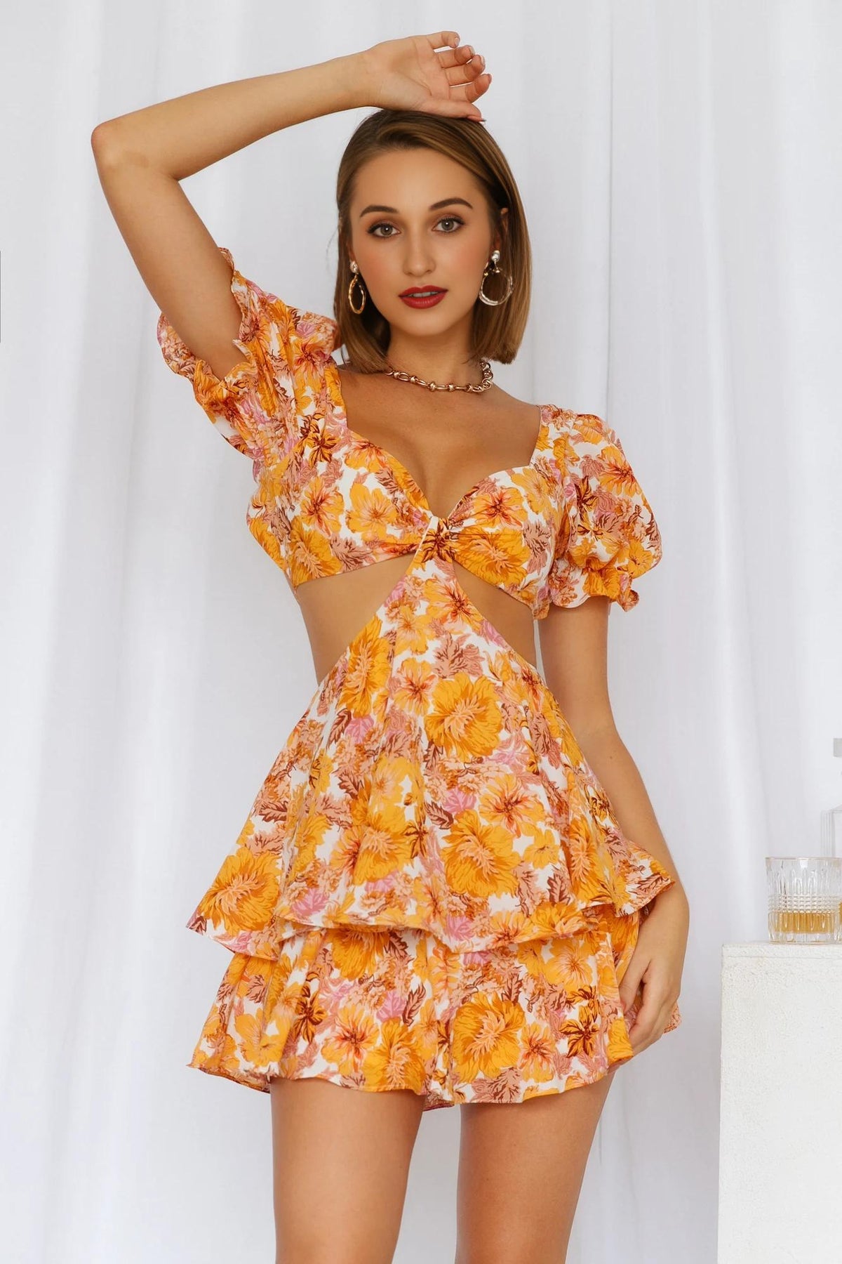 Chill Living Dress Orange