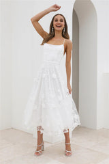 Dreamy Occasion Dress White