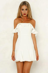 Eleni Dress White