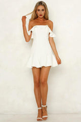 Eleni Dress White