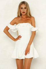 Eleni Dress White