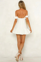 Eleni Dress White