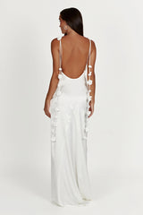 Elenora Rose Gown - White