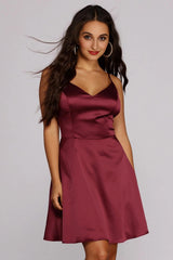 Emme Satin Party Dress