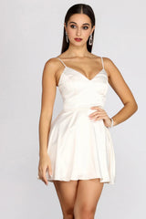 Emme Satin Party Dress