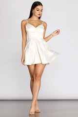 Emme Satin Party Dress