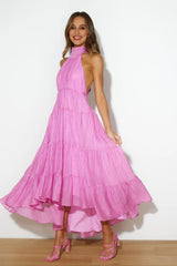 Entrance Is Yours Maxi Dress Pink