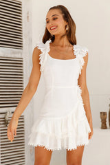 Fierce By Nature Dress White