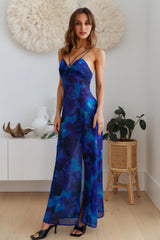 Calista Maxi Dress Blue