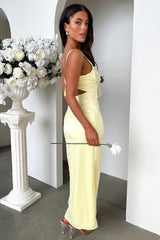 Sorrento Maxi Dress - Yellow